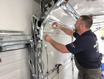 Noisy Garage Door Fix in Hebron, CT