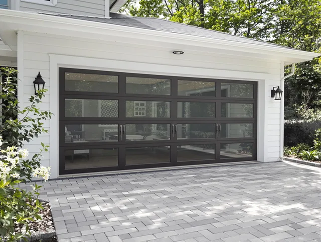 Colchester Garage Door Repair design specialist presenting custom garage door options to Colchester homeowner