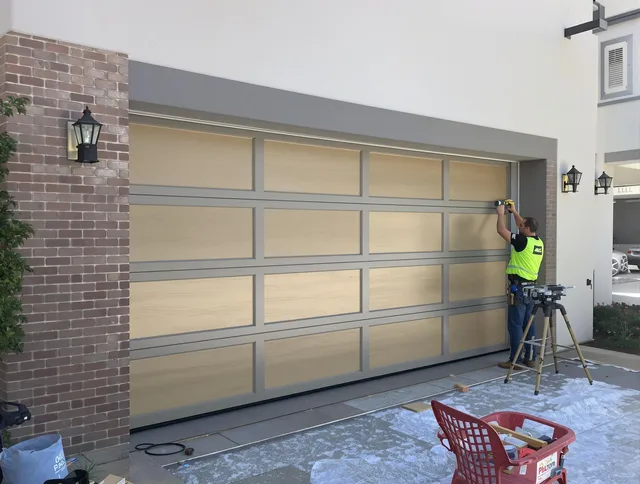Garage door replacement service by Colchester Garage Door Repair in Colchester