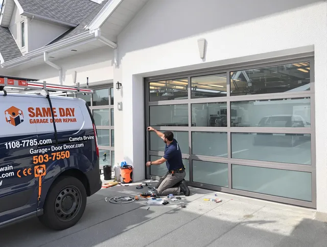 Same-day garage door repair service by Colchester Garage Door Repair in Colchester